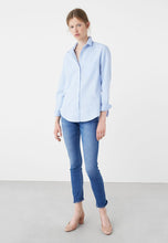 Lade das Bild in den Galerie-Viewer, Women Blue Long Sleeve Shirt

