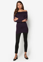 Lade das Bild in den Galerie-Viewer, Purple Polyester Shirt
