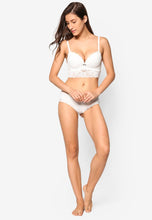 Lade das Bild in den Galerie-Viewer, White Cotton Bra Set
